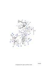 RTC3937CC - Land Rover Escutcheon-door-lock