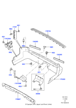 DPO500011PCL - Land Rover Moulding