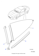C2P14552 - Jaguar Weatherstrip