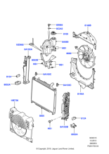 LR020124 - Land Rover Fan