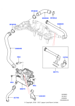 LR065345 - Land Rover Hose