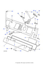 ASR1154 - Land Rover Lid assembly-ventilator-dashboard
