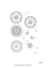CCC4943 - Jaguar Road wheel