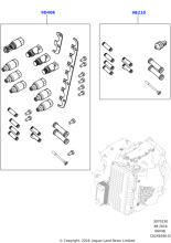 LR086167 - Land Rover KIT - TRANSMISSION PRESSURE PIPES