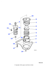 CBC4744 - Jaguar Coil spring