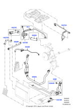 LR017358 - Land Rover Hose - Heater Water