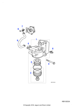 JD61162 - Jaguar Thermostat