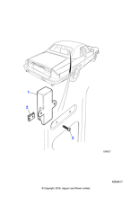 DAC4862 - Jaguar Central locking control module
