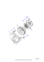 ERR4722 - Land Rover Housing assembly-clutch