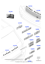 LR030779 - Land Rover Name Plate