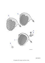XR831683XXX - Jaguar Radiator grille