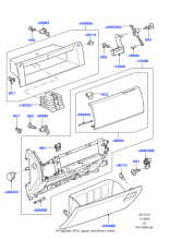 FND500050PMA - Land Rover Striker - Glove Compartment Door