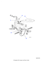 BEC14488AGD - Jaguar Seatbelt