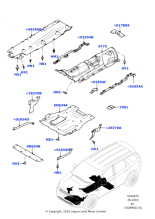 LR135635 - Land Rover Shield - Splash - Wheelhouse
