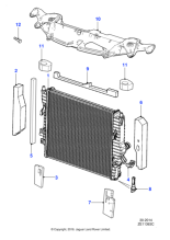 C2Z24773 - Jaguar Radiator seal