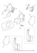C2C13118LEG - Jaguar Mechanism cover