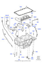 LR002453 - Land Rover Tube - Oil Level Indicator