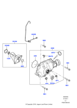 LR010798 - Land Rover Differential
