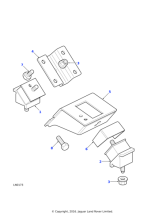 ANR5636 - Land Rover Bracket-mounting