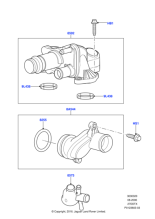 PEL500050 - Land Rover Thermostat