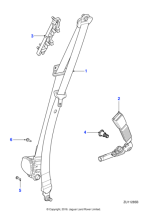 C2Z20972JMN - Jaguar Seatbelt