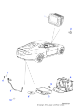 C2P25733 - Jaguar Touch screen display