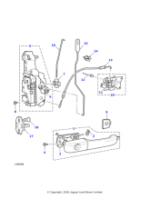 FQZ100540 - Land Rover Cable-internal release