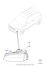 LR043663 - Land Rover Lamp - Fog