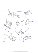FB112117L - Land Rover Bolt-flanged head