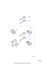 HNA7211AA - Jaguar Trunk lock barrel