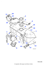 JLM12204 - Jaguar Fuel pump/filter
