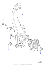 C2Z8471 - Jaguar Retention plate