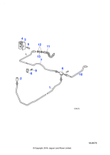 CAC8199 - Jaguar Armoured hose