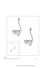 AMR3420 - Land Rover Lamp-front lighting fog