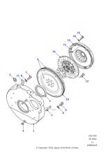568431 - Land Rover Gear-ring-flywheel engine