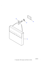 HYC100320 - Land Rover Retainer