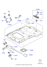 LR063682 - Land Rover KIT - VANITY MIRROR