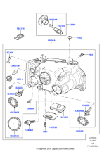 XZQ100190L - Land Rover Bulb - Indicator Illumination