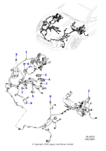 T2R25257 - Jaguar Left forward harness