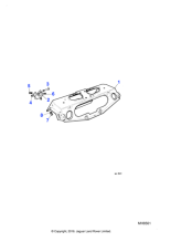 C18104 - Jaguar Vee mounting