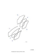 C2C28075 - Jaguar Door seal