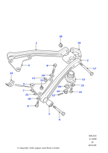 ANR4164 - Land Rover Bush-rear suspension upper link