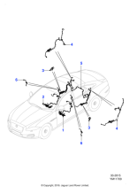 C2D45919 - Jaguar Seat harness