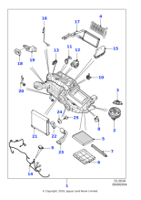 T2H28723 - Jaguar Evaporator and blower