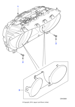 T2R70859 - Jaguar Major instrument pack