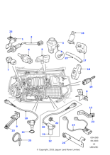 YSB114000L - Land Rover Harness link-engine