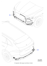 T4A3603 - Jaguar Bumper harness