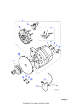 DBC3067E - Jaguar Alternator