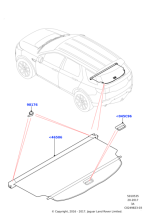 LR106898 - Land Rover Panel - Rear Package Tray Trim