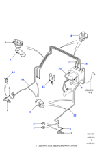 ANR5785 - Land Rover Pipe assembly brake